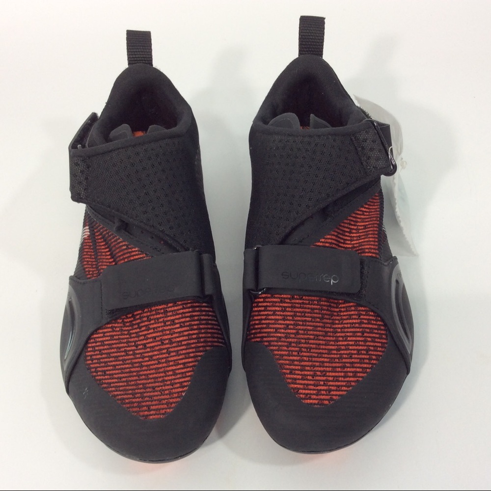 Nike 6/3.5/36.5 Superrep Indoor Cycling Shoes Black Orange